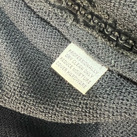 St. John Evening Rhinestone Zipper Stretch Skirt size 10 - Picture 8 of 12